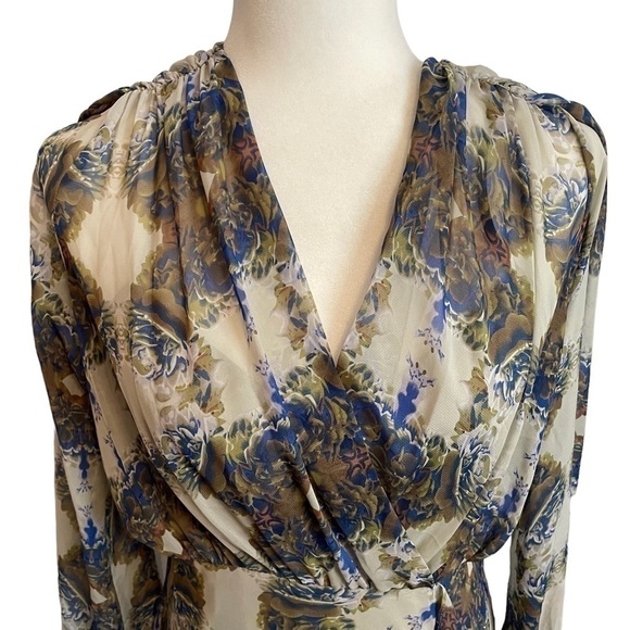 12th Street Cynthia Vincent Abstract Floral Dress
Ruffles - Size Medium - Picture 3 of 12